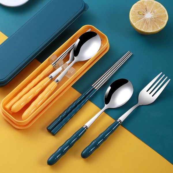 dinnerware sets zollor portable bamboo joint stainless steel tableware set student chopsticks fork spoon outdoor travel camping box
dinnerware sets zollor portable bamboo joint stainless steel tableware set student chopsticks fork spoon outdoor travel camping box