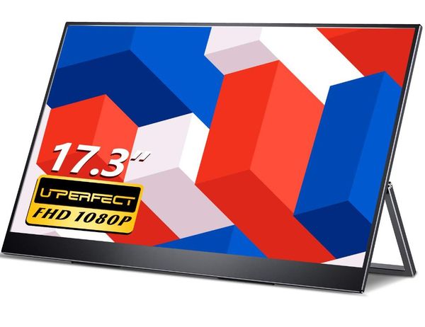 monitors portable monitor - uperfect 17.3" fhd 1080p 100% srgb, frameless ync ips hdr gaming display with 90°adjustable kickstand, d
monitors portable monitor - uperfect 17.3" fhd 1080p 100% srgb, frameless ync ips hdr gaming display with 90°adjustable kickstand, d