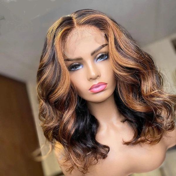 lace wigs ombre body wave highlight brown wig 150% 13x4 front human hair for women brazilian remy bleached knots, Black;brown
lace wigs ombre body wave highlight brown wig 150% 13x4 front human hair for women brazilian remy bleached knots, Black;brown