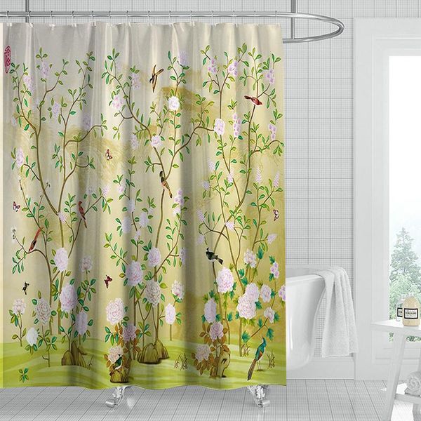 cartoon white flowers tree and birds shower curtain set with 12 hooks bathroom decoration
cartoon white flowers tree and birds shower curtain set with 12 hooks bathroom decoration