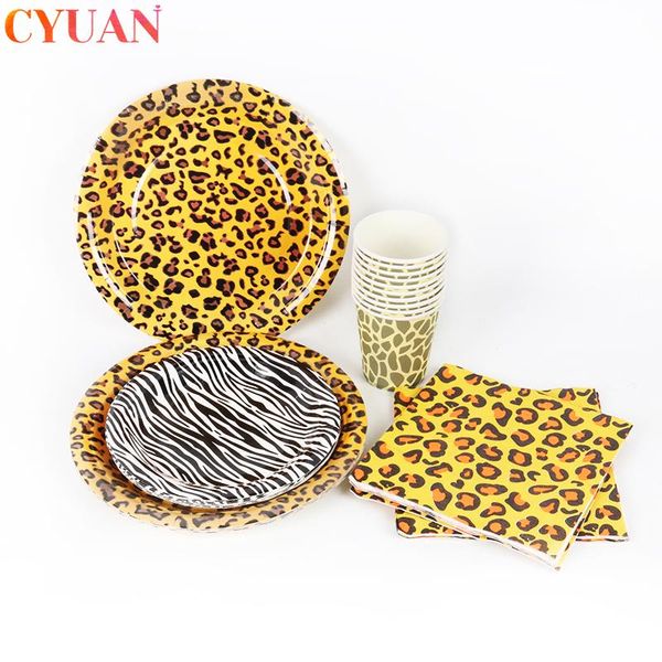 disposable dinnerware baby shower kids birthday party supplies leopard zebra tableware paper plates jungle forest animal theme decor
disposable dinnerware baby shower kids birthday party supplies leopard zebra tableware paper plates jungle forest animal theme decor