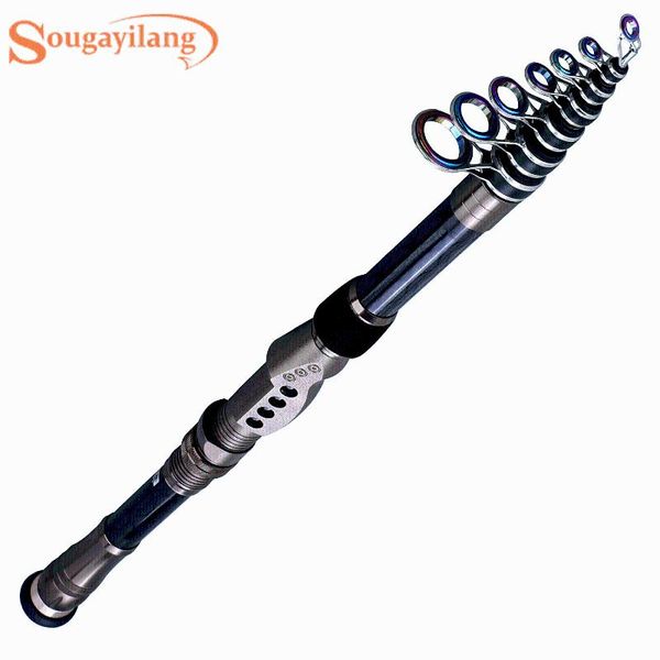 sougayilang fishing rod strong carbon fiber portable spinning pole ourdoor sport salt water fishing tackle tools
sougayilang fishing rod strong carbon fiber portable spinning pole ourdoor sport salt water fishing tackle tools