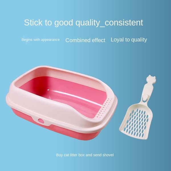 litter box anti-splash semi-enclosed cat toilet extra large cat litter basin deodorant poop basin supplies
litter box anti-splash semi-enclosed cat toilet extra large cat litter basin deodorant poop basin supplies