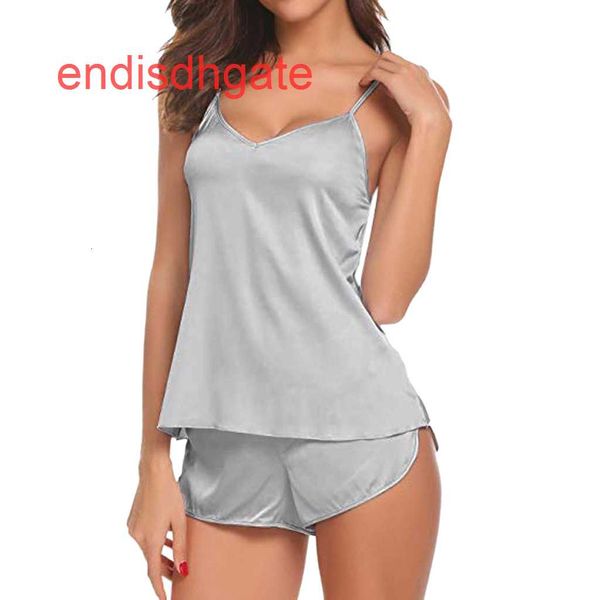v-neck thin pajamas suit suspender silk vest sleeveless shorts women's home wear, Black;white
v-neck thin pajamas suit suspender silk vest sleeveless shorts women's home wear, Black;white