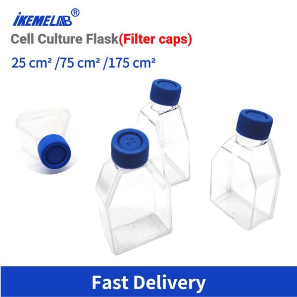 lab supplies sterile cell culture flasks 25cm 75cm 175cm2 plastic laboratory bottle with filter cap
lab supplies sterile cell culture flasks 25cm 75cm 175cm2 plastic laboratory bottle with filter cap