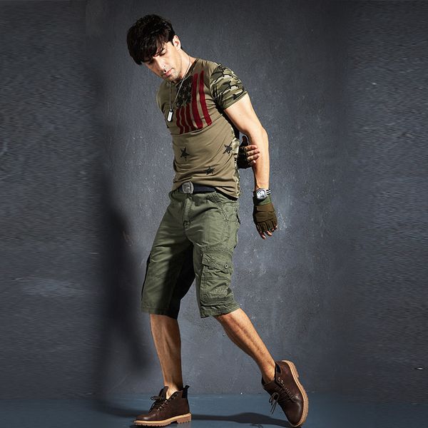 men's shorts camouflage cargo casual 5 five-point army military trousers pants solid color multi-pocket jogging streetwear 74wc, White;black
men's shorts camouflage cargo casual 5 five-point army military trousers pants solid color multi-pocket jogging streetwear 74wc, White;black