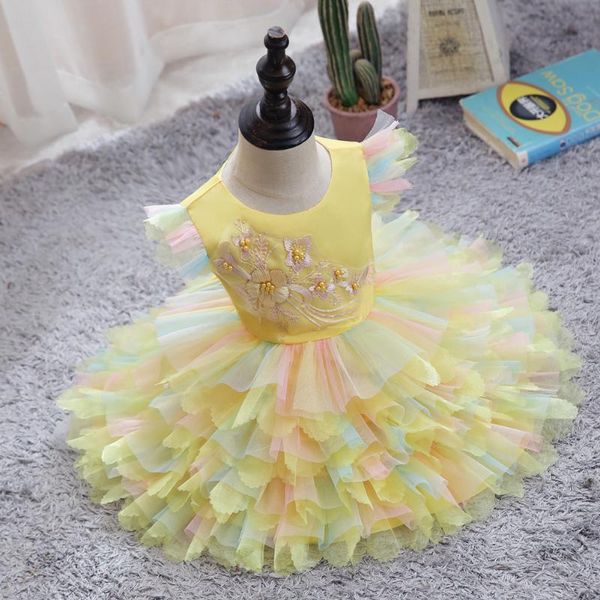 girl's dresses summer baby dress girl birthday wedding party elegant flower princess infant christening gown, Red;yellow
girl's dresses summer baby dress girl birthday wedding party elegant flower princess infant christening gown, Red;yellow