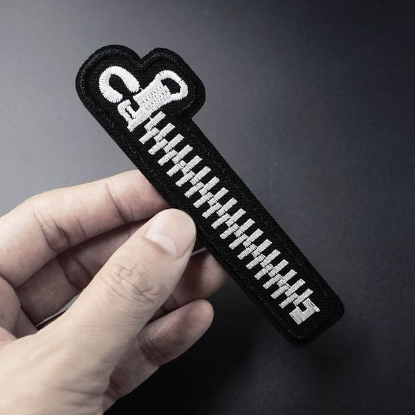 zipper (size:11.4x3.2cm) embroidered patch iron on sewing applique cute patch fabric clothes shoes bag diy decoration, Black
zipper (size:11.4x3.2cm) embroidered patch iron on sewing applique cute patch fabric clothes shoes bag diy decoration, Black