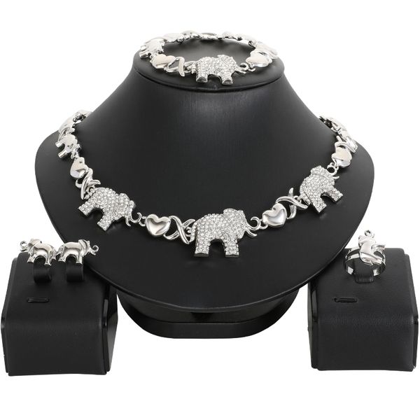 jewelry sets fashion bridal necklace bracelet crystal earrings dubai gold for women wedding ring set, Black
jewelry sets fashion bridal necklace bracelet crystal earrings dubai gold for women wedding ring set, Black