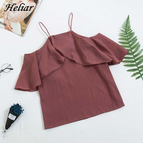 2021 new summer spaghetti flounce shoulder blouse plain women fashion streetwear female solid beach aamh, White
2021 new summer spaghetti flounce shoulder blouse plain women fashion streetwear female solid beach aamh, White
