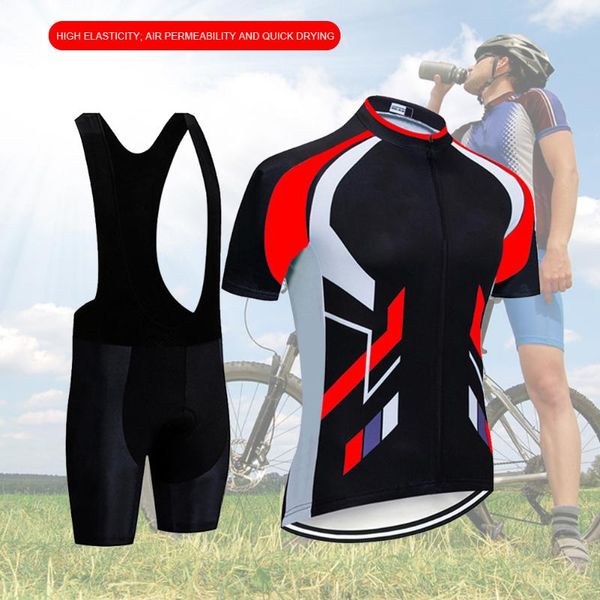racing sets summer men cycling short-sleeved sportwears suit solid color breathable outdoor sports running clothes mountain bike riding, Black;blue
racing sets summer men cycling short-sleeved sportwears suit solid color breathable outdoor sports running clothes mountain bike riding, Black;blue