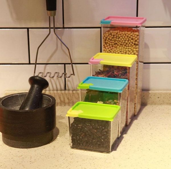 storage bottles & jars box food jarkitchen sealed jar now the simple grain multi-grain plastic covered colorful containers
storage bottles & jars box food jarkitchen sealed jar now the simple grain multi-grain plastic covered colorful containers