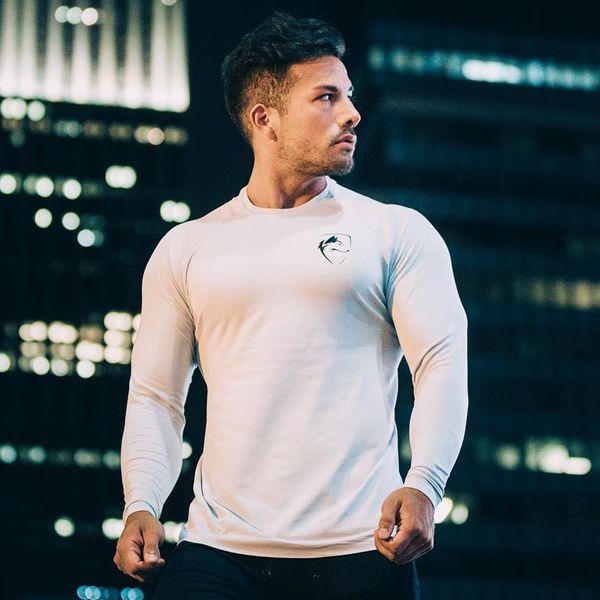 new 2021 long sleeves t-shirt autumn men gym running workout cotton print o-neck shirt slim tee clothing gzi6, White;black
new 2021 long sleeves t-shirt autumn men gym running workout cotton print o-neck shirt slim tee clothing gzi6, White;black