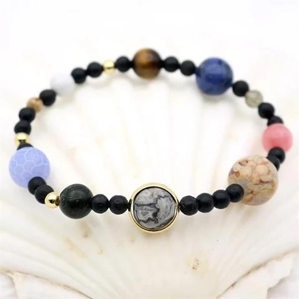 miniverse bracelet planets solar system stone gift stretch bangle jewelry, Black
miniverse bracelet planets solar system stone gift stretch bangle jewelry, Black