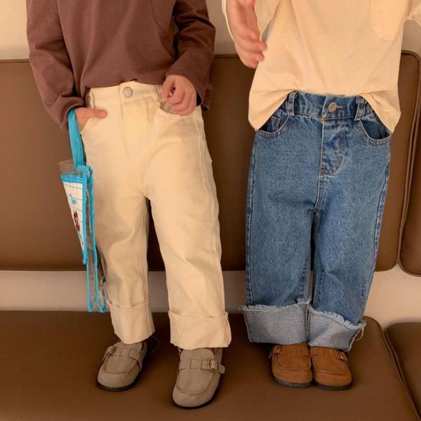 2021 spring girls straight jeans new children clothes solid color pants for kids 2-6 years old clothing toddler boy jeans infant, Blue
2021 spring girls straight jeans new children clothes solid color pants for kids 2-6 years old clothing toddler boy jeans infant, Blue