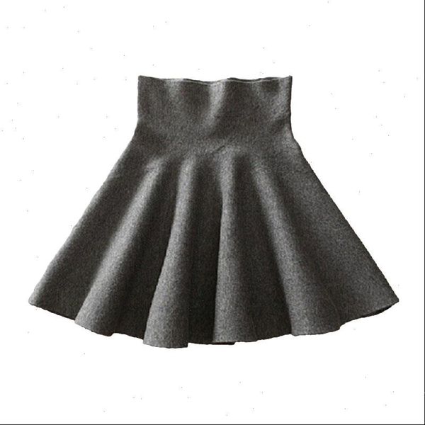 2021 spring autumn high waist knitted skirts women pleated mini skirt casual elastic flared skirt female midi short skirt woman, Black 
2021 spring autumn high waist knitted skirts women pleated mini skirt casual elastic flared skirt female midi short skirt woman, Black