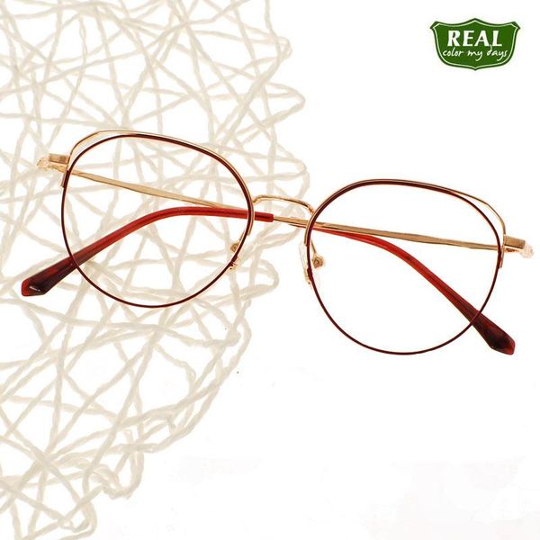 fashion sunglasses frames handmade classic metal women optical frame cateye eyewear reading glass, Black
fashion sunglasses frames handmade classic metal women optical frame cateye eyewear reading glass, Black
