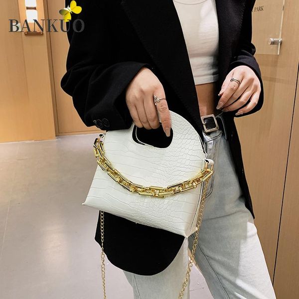 bankuo 2021 spring women's bags pu hasp shoulder bag leather fashion crocodile pattern crossbody bag girl casual chain c241
bankuo 2021 spring women's bags pu hasp shoulder bag leather fashion crocodile pattern crossbody bag girl casual chain c241