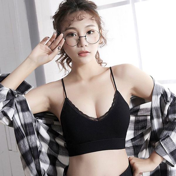 gym clothing lace bra no steel ring breast care girls underwear lady fashion soft comfortable breathable thin seamless elastic bras, White;black
gym clothing lace bra no steel ring breast care girls underwear lady fashion soft comfortable breathable thin seamless elastic bras, White;black