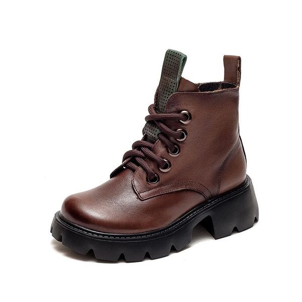 boots 2021 fashion women winter warm zip ankle for woman genuine leather retro platform rubber lady 2.5, Black
boots 2021 fashion women winter warm zip ankle for woman genuine leather retro platform rubber lady 2.5, Black