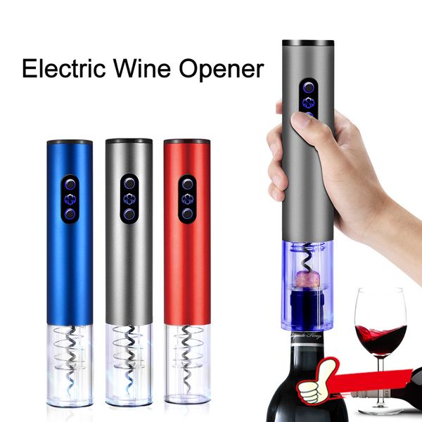 Wholesale Electric Bottle Opener Red Wine Screw Automatic Cordless Corkscrew Bar Supplies Kitchen Bottle Opener Tool 4 Colors DBC DH0636
Wholesale Electric Bottle Opener Red Wine Screw Automatic Cordless Corkscrew Bar Supplies Kitchen Bottle Opener Tool 4 Colors DBC DH0636