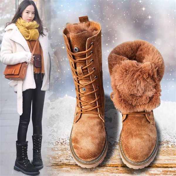 boots ladies wedge shoes genuine leather snow woman winter warm mid-calf platform women's female, Black
boots ladies wedge shoes genuine leather snow woman winter warm mid-calf platform women's female, Black