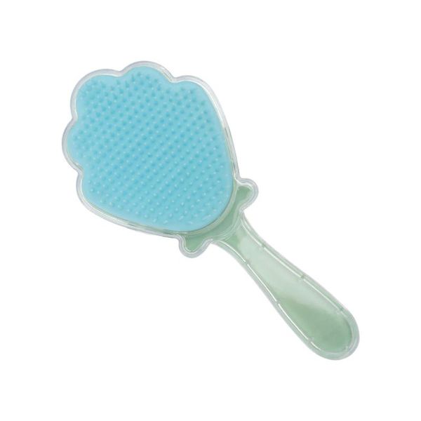 hair brushes 1pc kids cartoon shell shape design airbag comb pattern, Silver 
hair brushes 1pc kids cartoon shell shape design airbag comb pattern, Silver