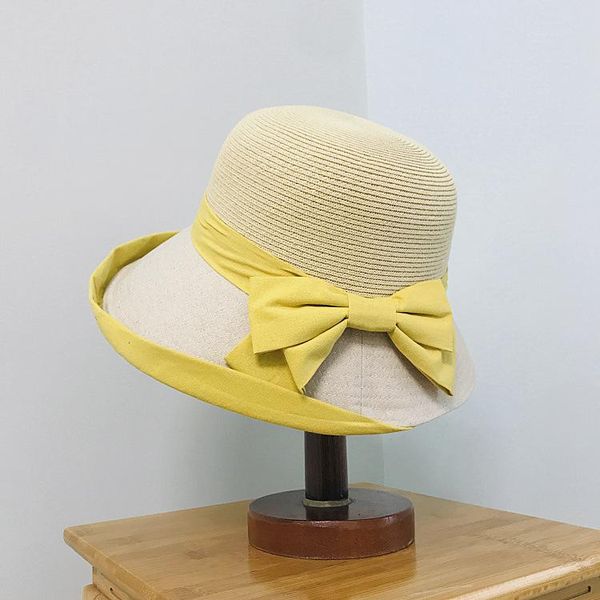 wide brim hats spring and summer leisure vacation straw cloth combined with bow-knot female fisherman hat pot sunscreen beach, Blue;gray
wide brim hats spring and summer leisure vacation straw cloth combined with bow-knot female fisherman hat pot sunscreen beach, Blue;gray