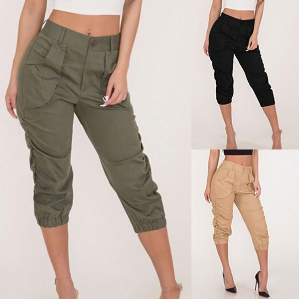 women's pants & capris cargo women high waist spring autumn pocket slim sweatpants fashion streetwear long overalls pant elastics trous, Black;white
women's pants & capris cargo women high waist spring autumn pocket slim sweatpants fashion streetwear long overalls pant elastics trous, Black;white