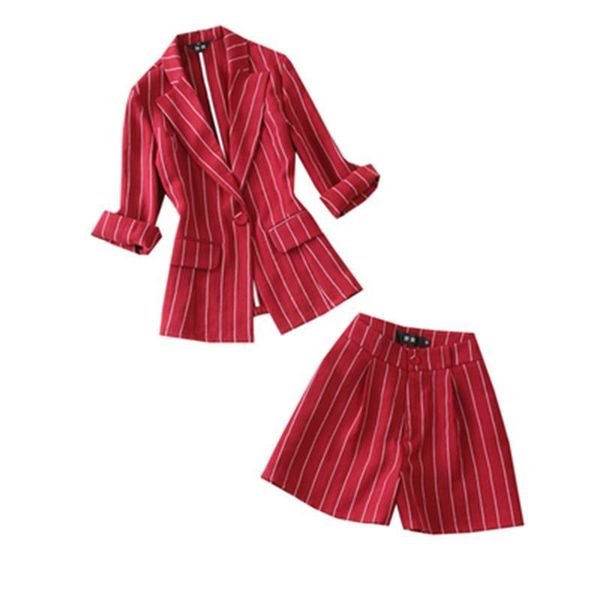 women's tracksuits fashion stripe suit women summer large size casual red striped small + wide leg pants shorts two-piece, Gray
women's tracksuits fashion stripe suit women summer large size casual red striped small + wide leg pants shorts two-piece, Gray