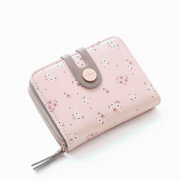 short small fresh flower zipper buckle multi-function multi card wallet organ card bag, Red;black
short small fresh flower zipper buckle multi-function multi card wallet organ card bag, Red;black