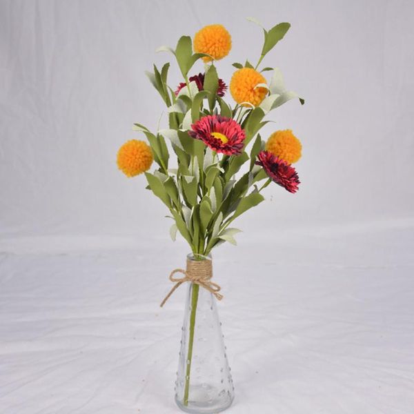 decorative flowers & wreaths artificial bridal daisy silk bouquet simulation wedding flower hanging home party decor props
decorative flowers & wreaths artificial bridal daisy silk bouquet simulation wedding flower hanging home party decor props