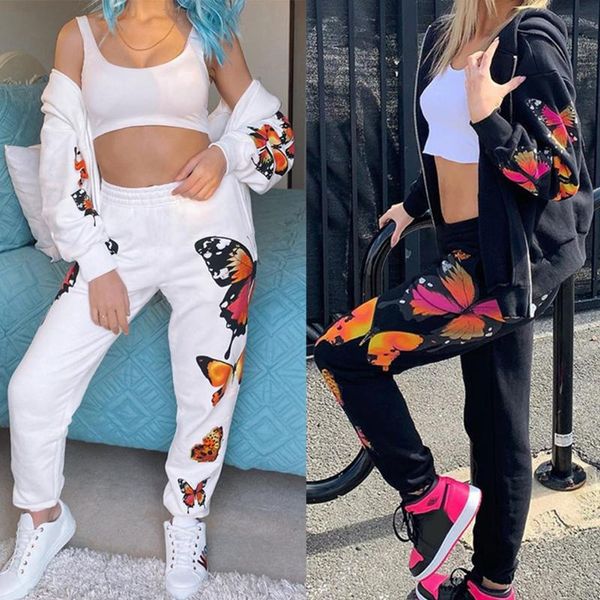 women's hoodies & sweatshirts butterfly pattern hoodied loose oversized pullover sweetown long sleeve zipper up pocket casual for women, Black
women's hoodies & sweatshirts butterfly pattern hoodied loose oversized pullover sweetown long sleeve zipper up pocket casual for women, Black