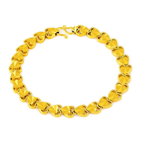 charm bracelets fashion creative personality design 24k gold heart birthday party anniversary commemorate gift charms jewelry, Golden;silver
charm bracelets fashion creative personality design 24k gold heart birthday party anniversary commemorate gift charms jewelry, Golden;silver