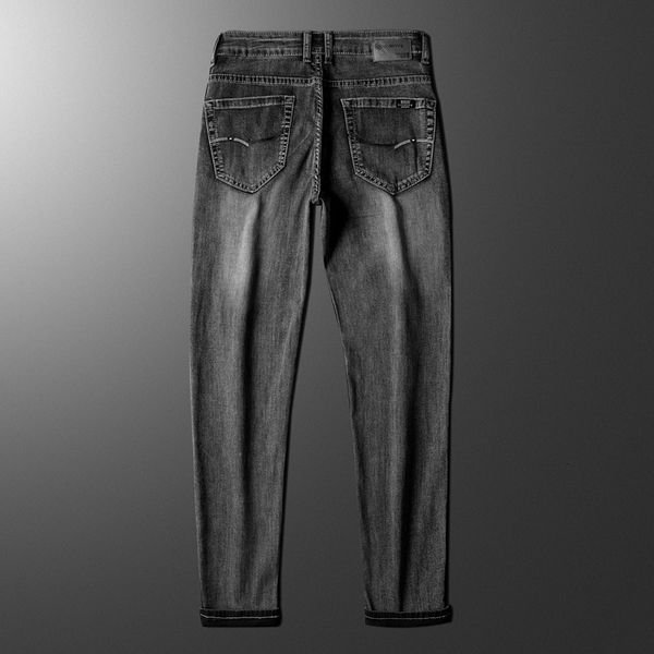 note 2021 new men fashion business casual stretch slim jeans classic denim broek male black 40, Blue
note 2021 new men fashion business casual stretch slim jeans classic denim broek male black 40, Blue