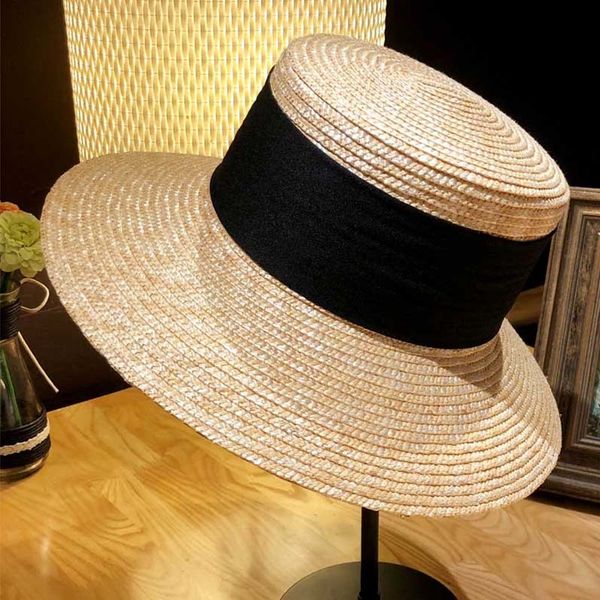2021 new classical ribbon women wheat straw hats 12cm wide brim summer fedora beach hat ladies floppy kentucky derby sun cap upf50+ ocxt, Blue;gray
2021 new classical ribbon women wheat straw hats 12cm wide brim summer fedora beach hat ladies floppy kentucky derby sun cap upf50+ ocxt, Blue;gray
