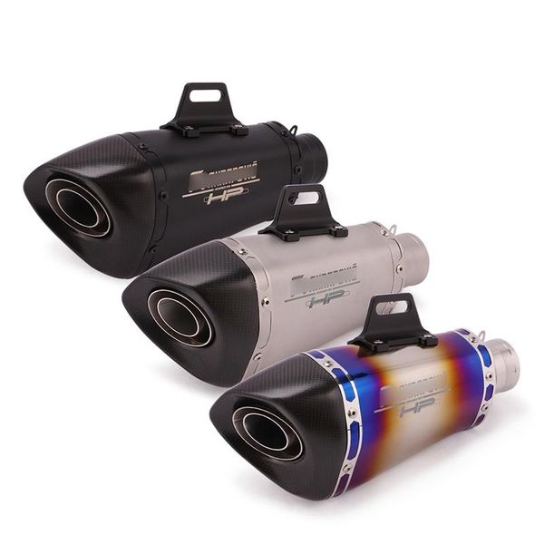 exhaust pipe 51mm universal motorcycle tips muffler tail short with db killer baffle carbon fiber end 310mm
exhaust pipe 51mm universal motorcycle tips muffler tail short with db killer baffle carbon fiber end 310mm