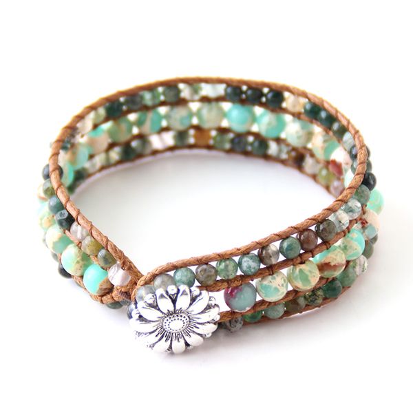 drop ship fashion beautiful energy cuff bracelets handmade natural stone beaded wrap bracelets & bangles, White
drop ship fashion beautiful energy cuff bracelets handmade natural stone beaded wrap bracelets & bangles, White