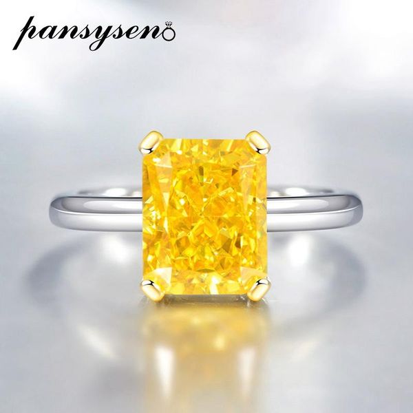 cluster rings pansysen real s925 sterling silver 8x10mm yellow citrine gemstone for women wedding engagement fine jewelry wholesale gift, Golden;silver
cluster rings pansysen real s925 sterling silver 8x10mm yellow citrine gemstone for women wedding engagement fine jewelry wholesale gift, Golden;silver