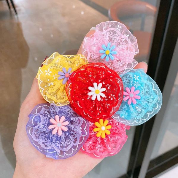 hair accessories korean version of the 1 piece 5.5 cm 6 color hairpin acrylic flower + lace girl headdress fabric, Slivery;white
hair accessories korean version of the 1 piece 5.5 cm 6 color hairpin acrylic flower + lace girl headdress fabric, Slivery;white