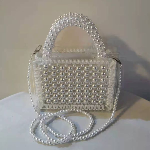 handbag shenglu guangzhou creative transparent acrylic pearl hand woven beaded women's single shoulder messenger bag
handbag shenglu guangzhou creative transparent acrylic pearl hand woven beaded women's single shoulder messenger bag