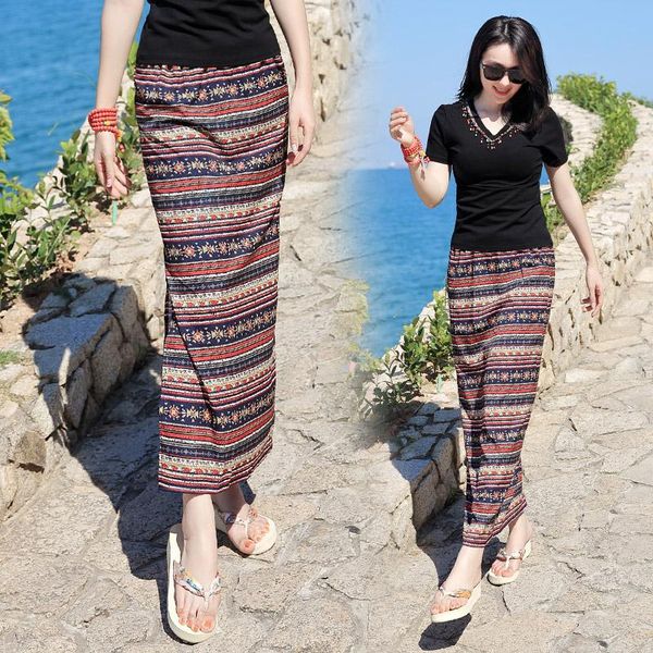 skirts tingyili vintage ethnic bohemian beach skirt summer holiday women high waist pencil with slit long maxi boho, Black
skirts tingyili vintage ethnic bohemian beach skirt summer holiday women high waist pencil with slit long maxi boho, Black