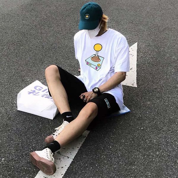 2022 classic letters short sleeve men's designer t shirt high-quality women's t shirts smile print tee s-xl, White;black
2022 classic letters short sleeve men's designer t shirt high-quality women's t shirts smile print tee s-xl, White;black
