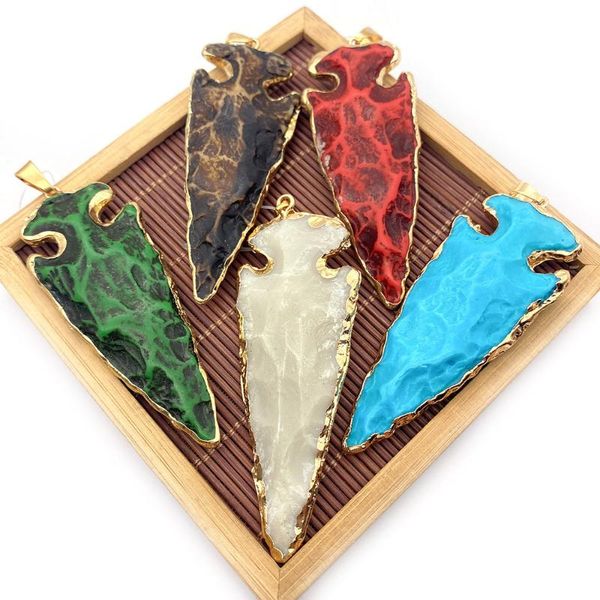 charms natural stone resin ox bone pendant tapered multicolor malachite turquoise electroplated diamond jewelry necklace accessories, Bronze;silver
charms natural stone resin ox bone pendant tapered multicolor malachite turquoise electroplated diamond jewelry necklace accessories, Bronze;silver