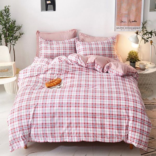 bedding sets home polyester set twin full double duvet cover flat bed sheet pillowcase linen bedroom el bedclothes plaid
bedding sets home polyester set twin full double duvet cover flat bed sheet pillowcase linen bedroom el bedclothes plaid