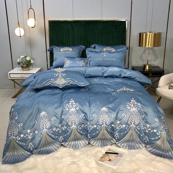 bedding sets luxurious silk cotton set high-end european-style embroidery quilts cover bed linen duvet sheet pillowcase
bedding sets luxurious silk cotton set high-end european-style embroidery quilts cover bed linen duvet sheet pillowcase