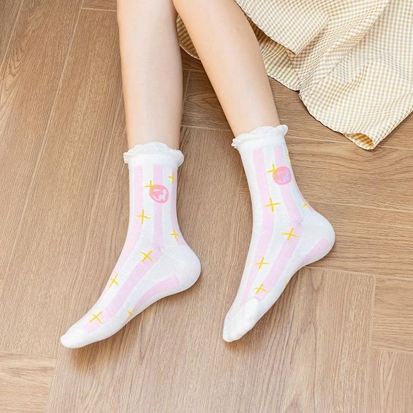 socks & hosiery women cotton flower plant kawaii cute funny casual female ruffle white streetwear harajuku crew sock calcetines, Black;white
socks & hosiery women cotton flower plant kawaii cute funny casual female ruffle white streetwear harajuku crew sock calcetines, Black;white