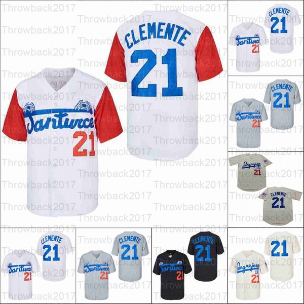 baseball home jersey roberto clemente 21# santurce crabbers puerto rico black white grey, Blue;black
baseball home jersey roberto clemente 21# santurce crabbers puerto rico black white grey, Blue;black