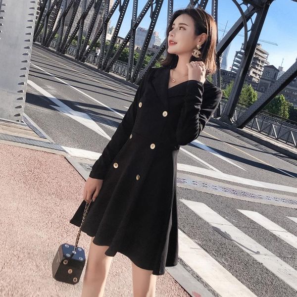 casual dresses mingjiebihuo arrival women's fashion v-neck slim solid sweet full sleeve double-breasted girls cute wild comfortable dre, Black;gray
casual dresses mingjiebihuo arrival women's fashion v-neck slim solid sweet full sleeve double-breasted girls cute wild comfortable dre, Black;gray