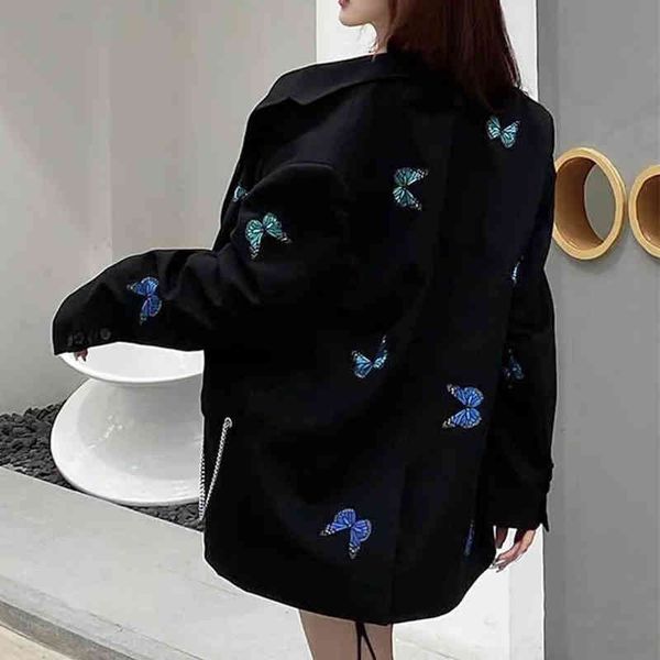 women's suits & blazers blazer bordado de borboleta irmã fara chique, jaqueta primavera feminina com corrente, blazer longo fino c, White;black
women's suits & blazers blazer bordado de borboleta irmã fara chique, jaqueta primavera feminina com corrente, blazer longo fino c, White;black